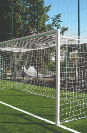 BUTS FOOTBALL À 8 JOUEURS 5 x 2 m - ALUMINIUM MARACANA Ø 102 mm - À SCELLER-1