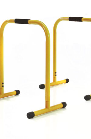 Barres parallèles (la paire) 72cm - jaune -1