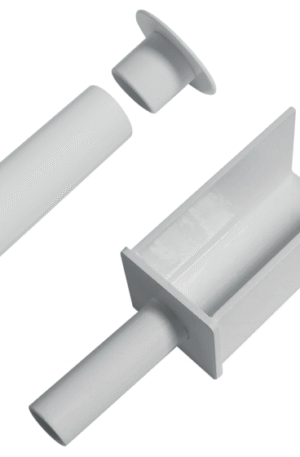 JEU DE 4 MANCHONS À SCELLER AVEC CYLINDRE Ø 34 mm EXTÉRIEUR-1