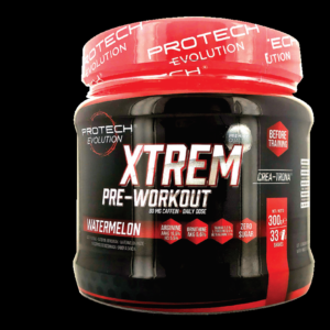 Xtrem Pre Workout 300g - 0% sucre- POMME VERTE-1