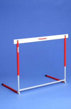 Polanik Haies d'entraînement en aluminium avec pieds à visser 60,0 cm à 91,4 cm-1