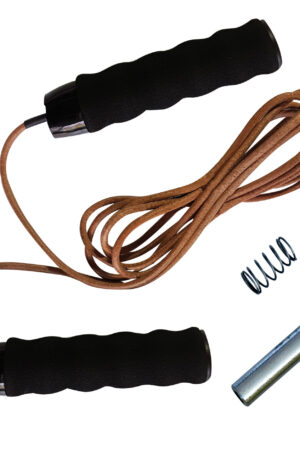 Corde à sauter cuir 500 g-1