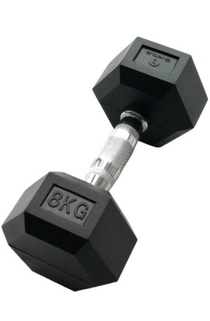 Haltère hexagonale 8 kg x 1-1