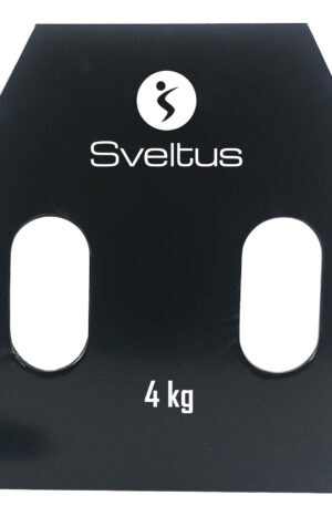 Plaque acier avec poignées - 4 kg - la paire-1