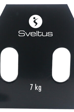 Plaque acier avec poignées - 7 kg - la paire-1