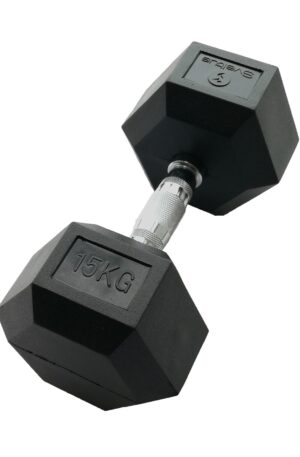 Haltère hexagonale 15 kg x 1-1