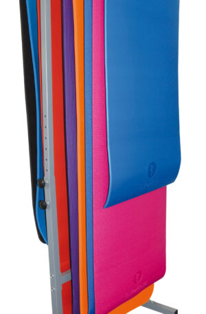 Porte nattes réglable sur roulettes -1