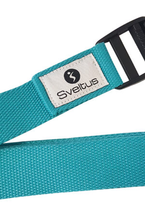Sangle de yoga bleue-1