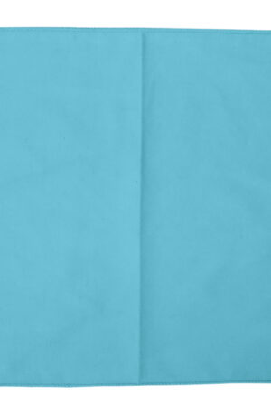 Serviette microfibre turquoise - lot de 10-1
