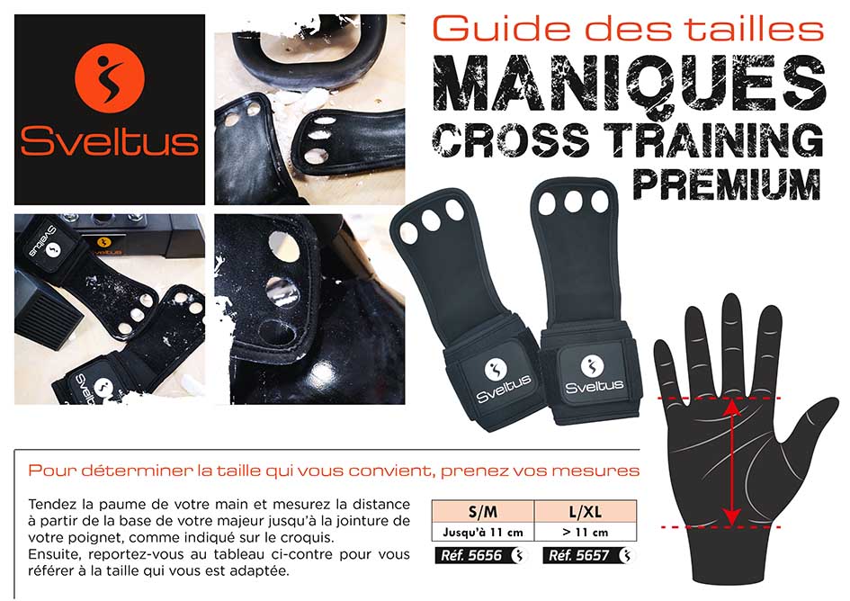 Protège-mains Cross Training F3RALS – Antidérapant Sans Magnésie