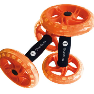 Double Ab wheel - orange -1