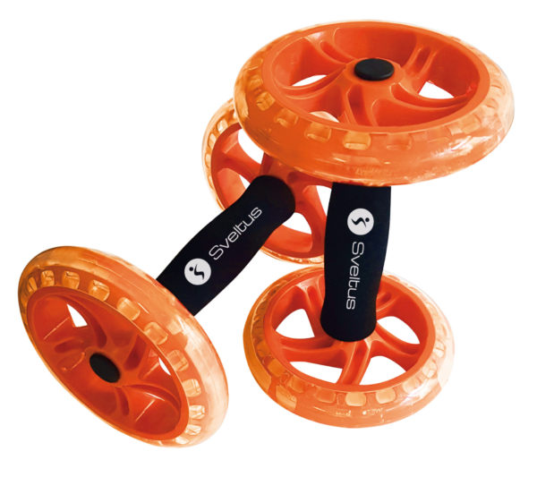 Double Ab wheel - orange -1