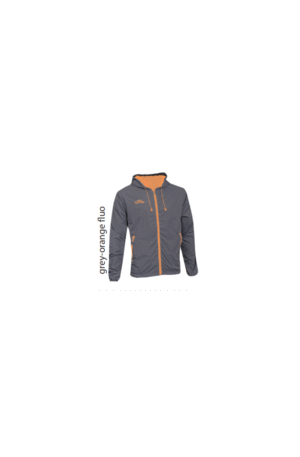 K-WAY NEW MISTER GRIS/ORANGE-1