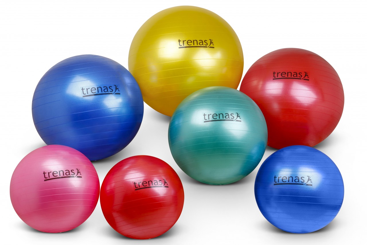 Ballon de gymnastique anti-éclatement 75 cm-2