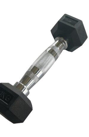 Haltère hexagonale 1 kg x 1-1