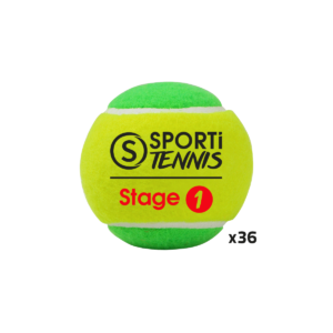Sachet de 36 balles de tennis - stage 1-1