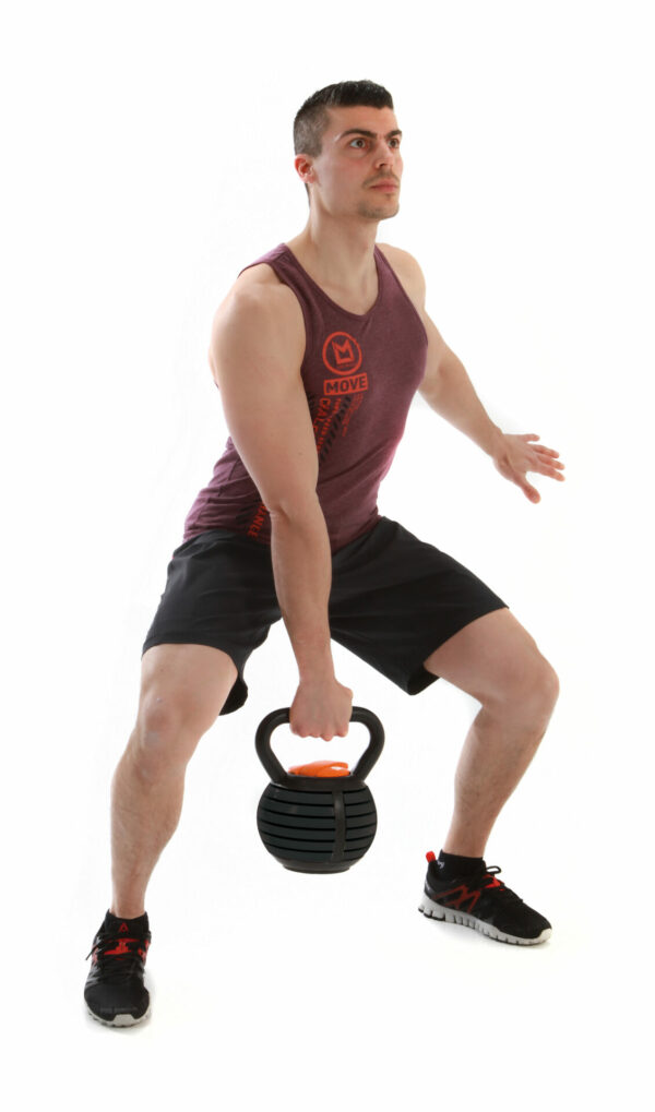 Kettlebell à charge variable -6