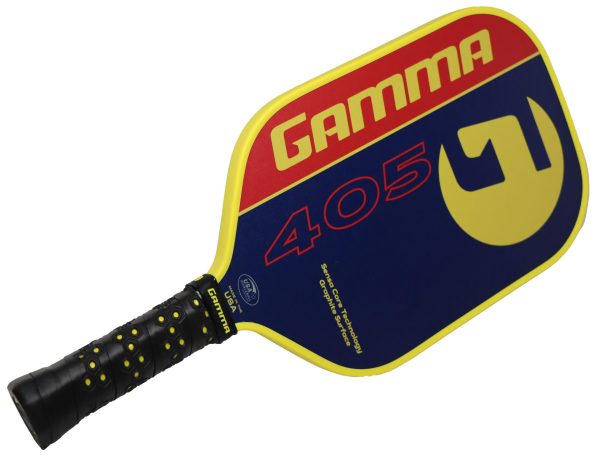 Paddle de Pickleball Gamma 405 jaune-2