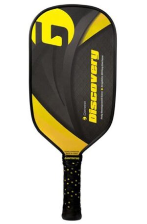 Paddle de Pickleball Gamma Discovery Noir/Jaune-1