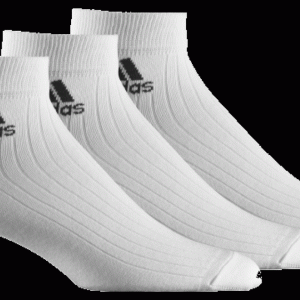 Chaussettes adidas Ankle RIB blanches-1