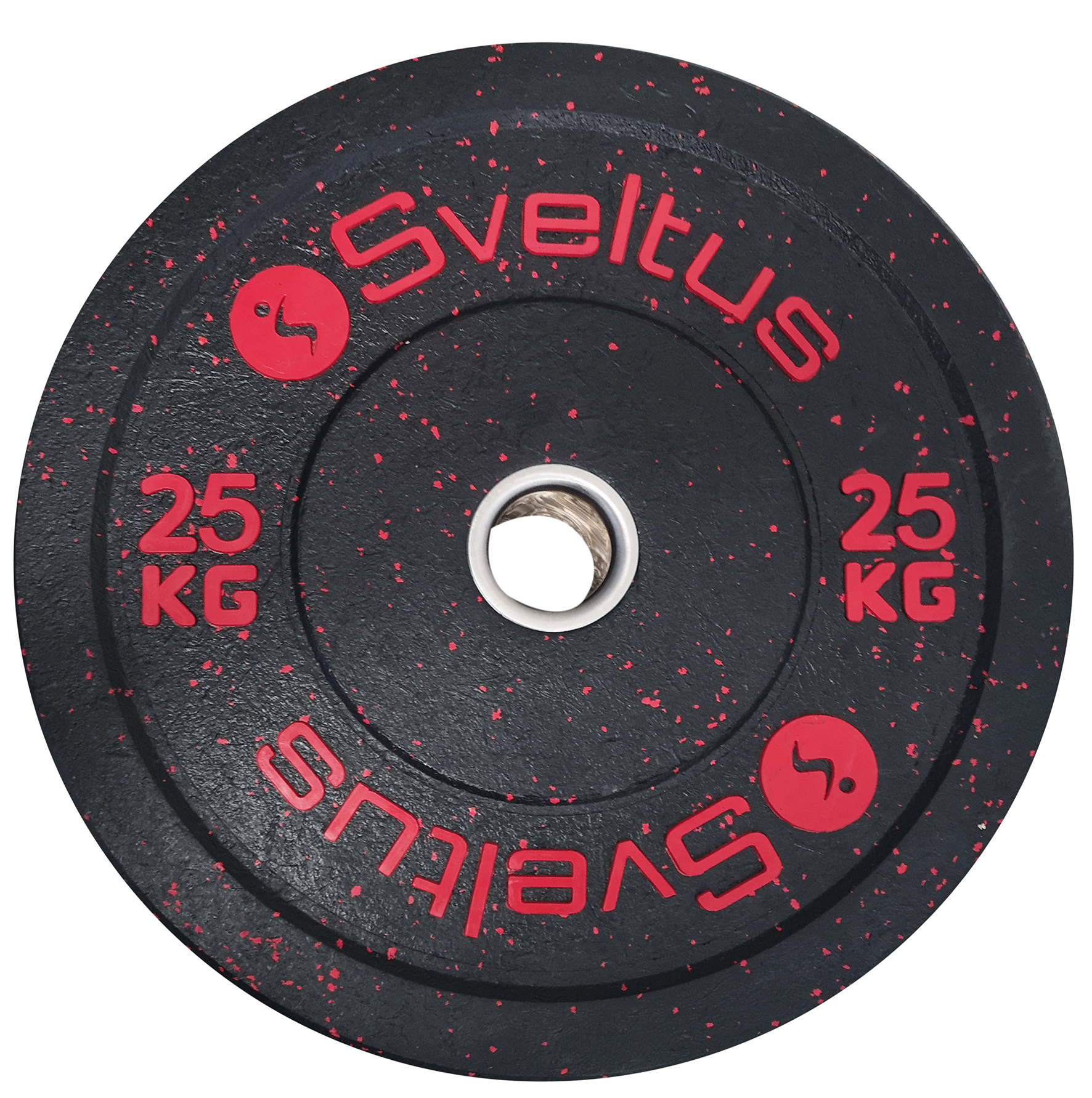 Disque Bumper En Caoutchouc Souple 2,5 Kg – Pour Haltérophilie Et Cross Training, Diamètre De Bague 50 Mm, Vendu à L’unité