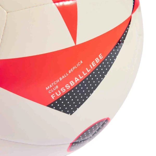 Ballon de Football EURO 2024 Adidas blanc/rouge/noir Gr. 5-1