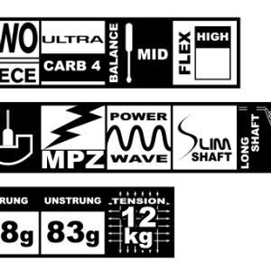 Raquette de badminton Isoforce 5051 Tato Dura-1