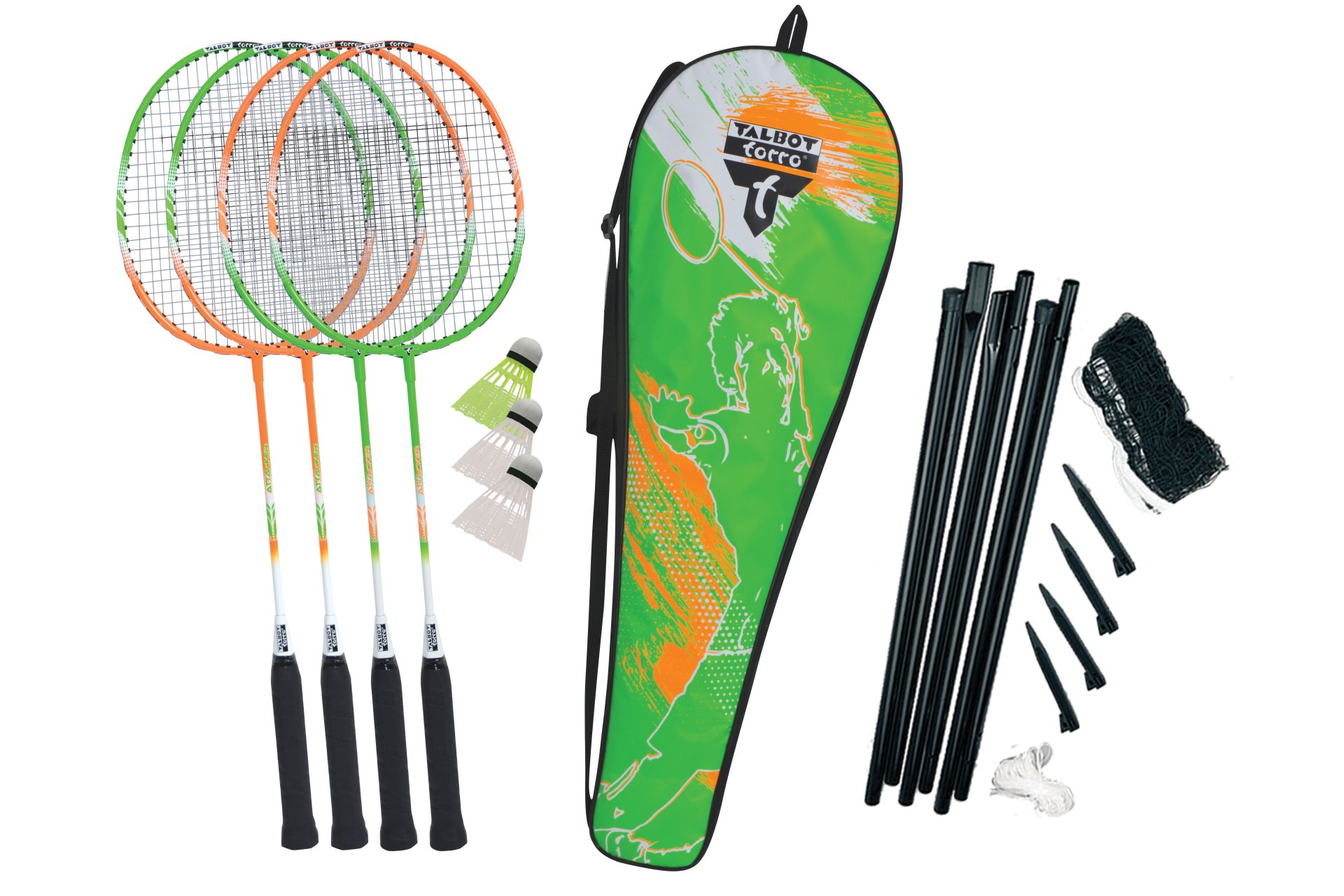 Set badminton "4 Attackers plus"-1