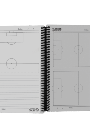 Carnet coach football à spirales A5-1