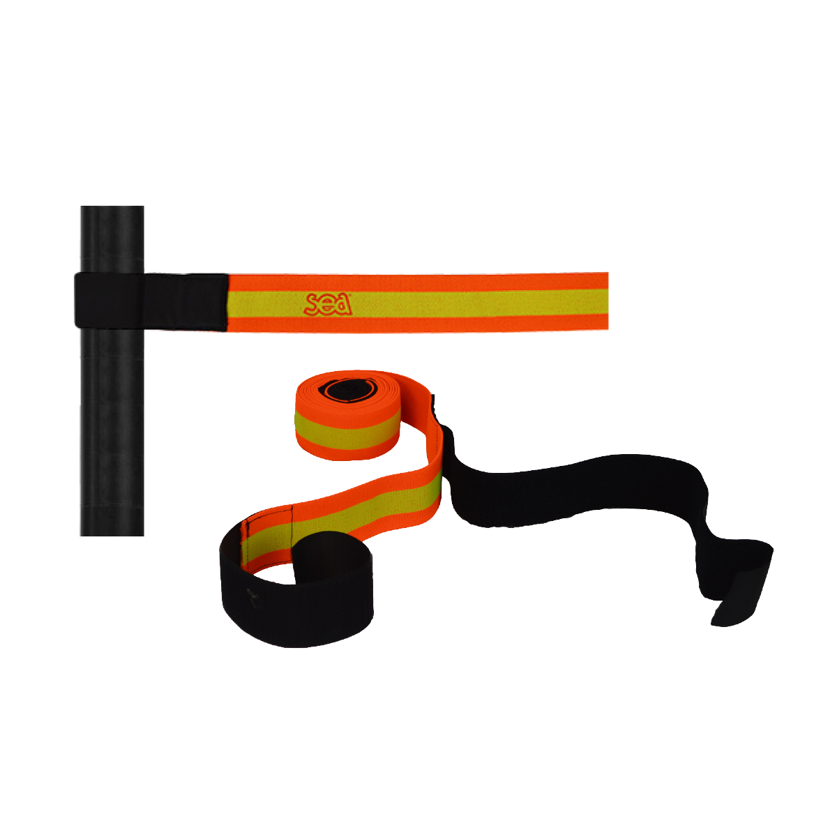 Bande élastique velcro SEA Orange/Jaune 3 à 6 m-1