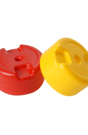Base à lester rouge (pour tube diam 25mm)-1