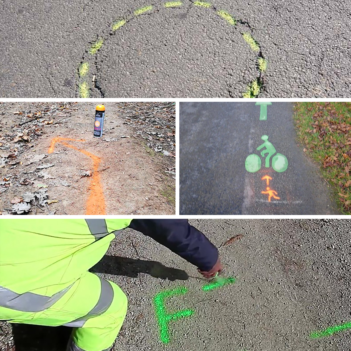 Bombe de marquage temporaire -4