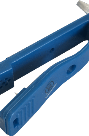 Lot de 10 pinces de controle modele B bleu-1