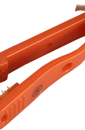 Lot de 10 pinces de controle modele D orange-1