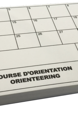 Lot de 50 cartons de contrôle indéchirables blancs-1