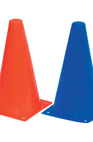 Cônes empilables / hauteur 23cm / kit de 20 avec support - Vert-1