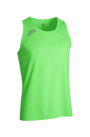 T-SHIRT CANOTTA SGOMMA VERT FLUO-1