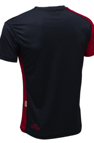 T-SHIRT ENERGY NAVY/ROUGE-1