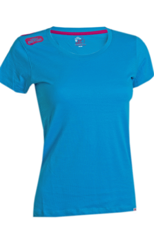 T-SHIRT LAMÙ CYAN/MAGENTA-1