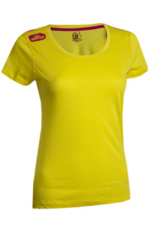 T-SHIRT LAMÙ JAUNE/MAGENTA-1