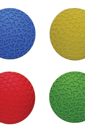 Lot de 4 balles alvéolées 10cm-1