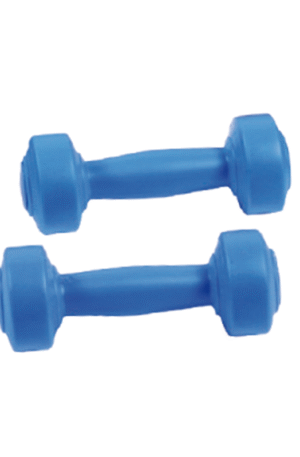 Paire d'haltères ciment 0.5kg-1