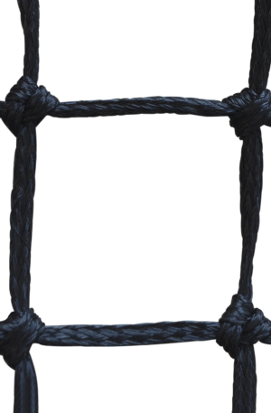 Filet tennis PE tressé 3mm maille 45 - doublé sur 6 rangs (l'unité)-1