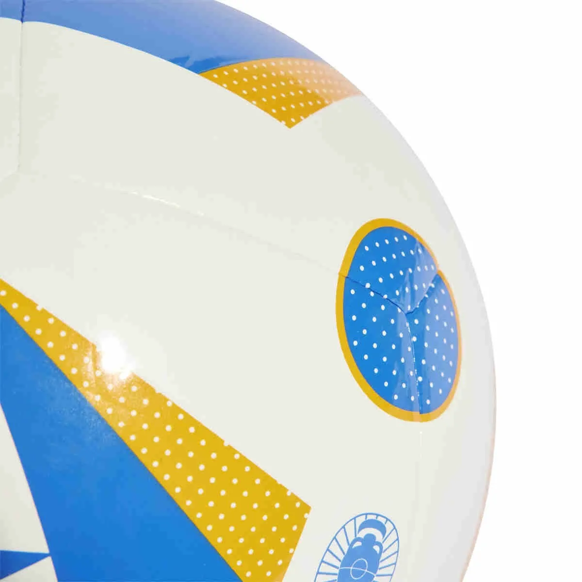 Ballon de Football EURO 2024 Adidas blanc/orange/bleu Gr. 5-2