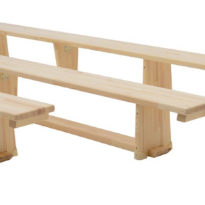 Banc 3,5 m - pieds en bois-1