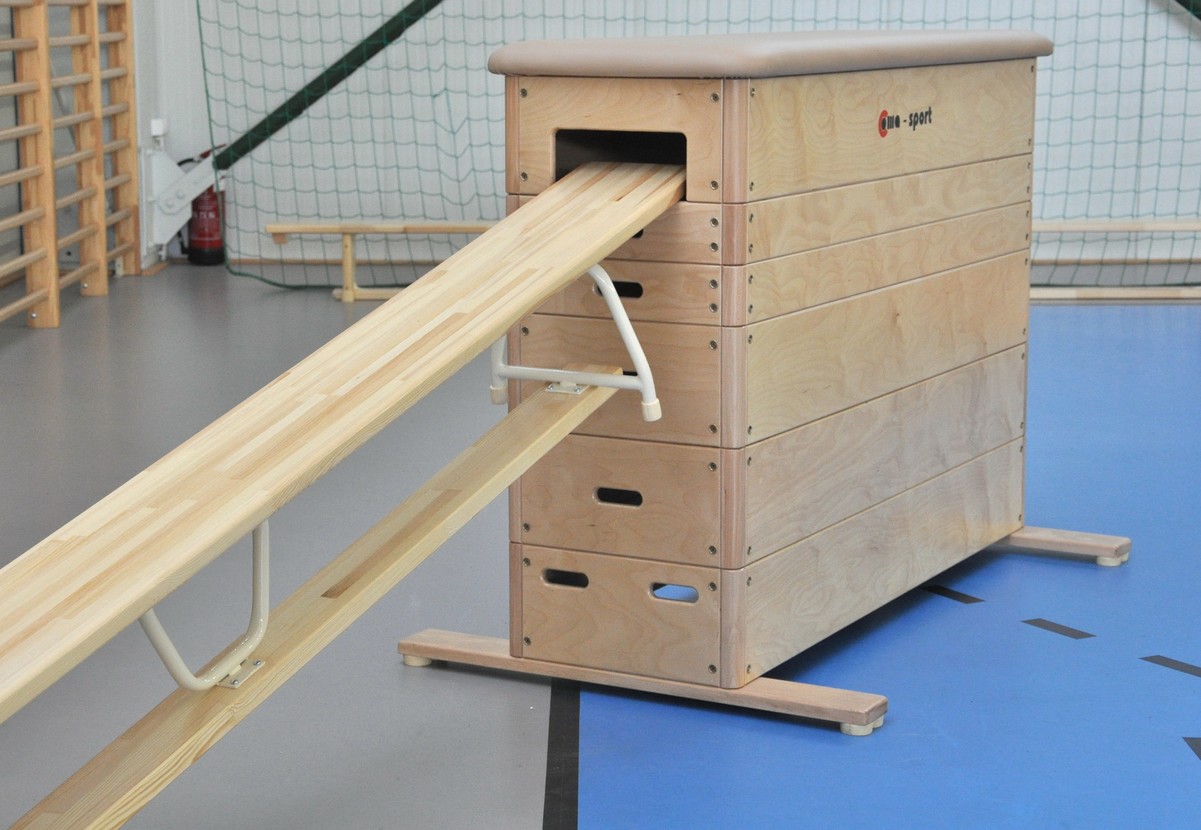 Plinth droit à 6 sections en cuir naturel - avec systhème de transport intégral-5