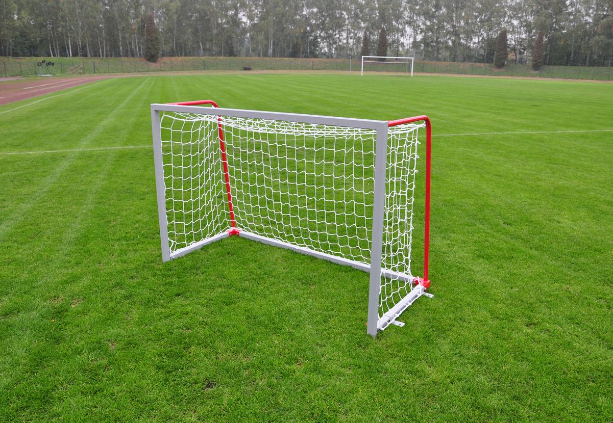 Mini-but de football en aluminium 200 x 140 cm-3