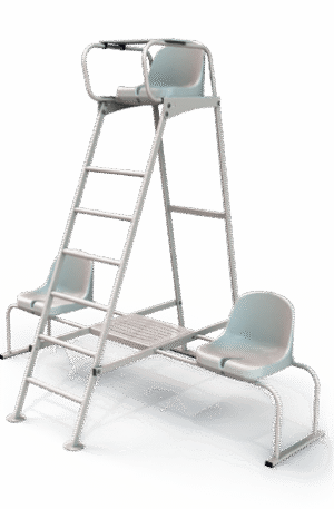 Chaise d'arbitre acier simple-1