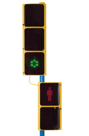 Feux de signalisation scolaire seul-1
