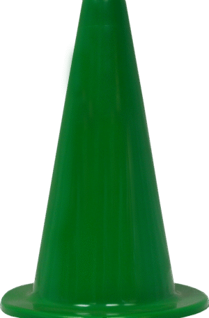 Cône souple en caoutchouc - 35cm-1